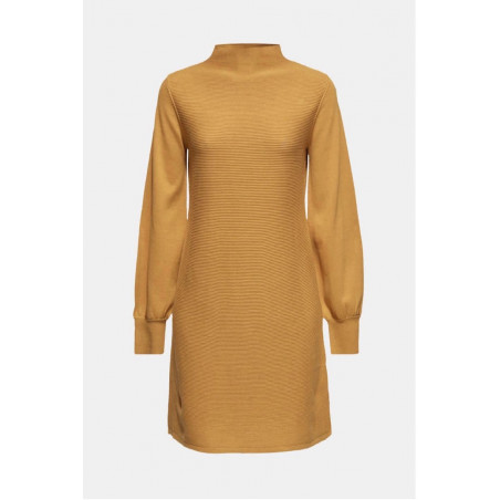 Robe pull manches ballon 100% coton – Confort & style femme