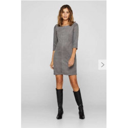 Robe stretch en similicuir – Look sexy & tendance femme