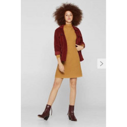 Robe pull manches ballon 100% coton – Confort & style femme