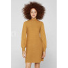 Robe pull manches ballon 100% coton – Confort & style femme