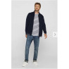 Cardigan molletonné en 100% Coton