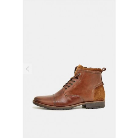 Bottines en cuir