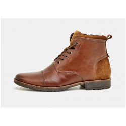Bottines en cuir